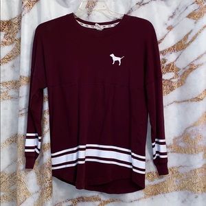 PINK Varsity crewneck